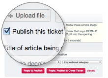 Publish communication into ExpressionEngine Channel